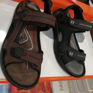 Black and Brown Sandal